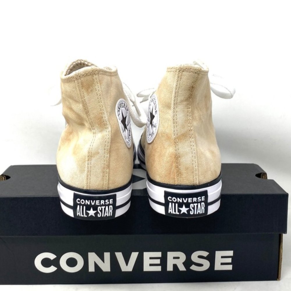 Converse Chuck Taylor High Top Shoes For Men White Oat Canvas Sneakers A04960F - Picture 7 of 10